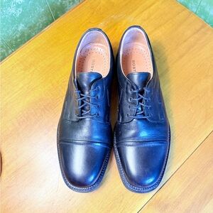Bostonian Strada Cap-Toe Oxford Mens Dress Shoe Black Leather 9.5